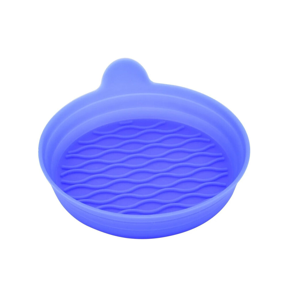 Universal Silicone Car Cup Holder Coaster Set 2Pcs Shock Absorption And Scratch Prevention Blue 9187378975534
