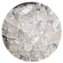 Kristallen helende steen, perfect gepolijst, natuurlijk helende kristal voor krachtige kristalactivering en Reiki-energiebalancering, compact wit