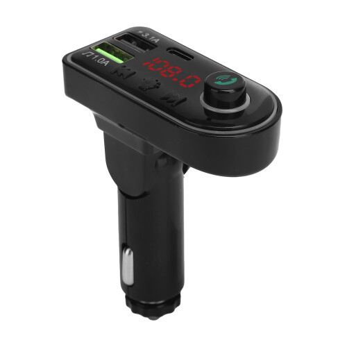 Καινοτόμος πομπός FM Bluetooth αυτοκινήτου, εύκαμπτος λαιμός Gooseneck οθόνης, ασύρματος 2