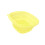 Multipurpose Foldable Face Ice Bath Bowl-Translucent yellow 1