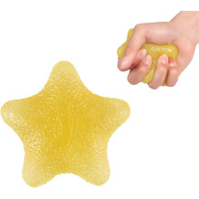 Sternförmiger Stressball, ergonomisches Design, rutschfeste Oberfläche für bequemes Tragen und Fingerübungen, geeignet für Kletterer und