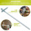 Circular Saw Guide Rail with Precision Cutting and Quick Width Adjustment for Ryobi CSB143LZK CSB144LZ 2