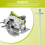 Circular Saw Guide Rail with Precision Cutting and Quick Width Adjustment for Ryobi CSB143LZK CSB144LZ 3