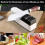 Electric Knife Sharpener with Dual Stage Whetstone, One Touch Kitchen Sharpener for Knives and Scissors 4