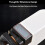 Electric Knife Sharpener with Dual Stage Whetstone, One Touch Kitchen Sharpener for Knives and Scissors 3