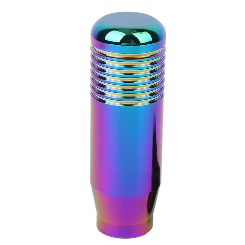 Colorful Aluminum Alloy Manual Gear Shift Knob, 85X28mm Universal 8361379736788