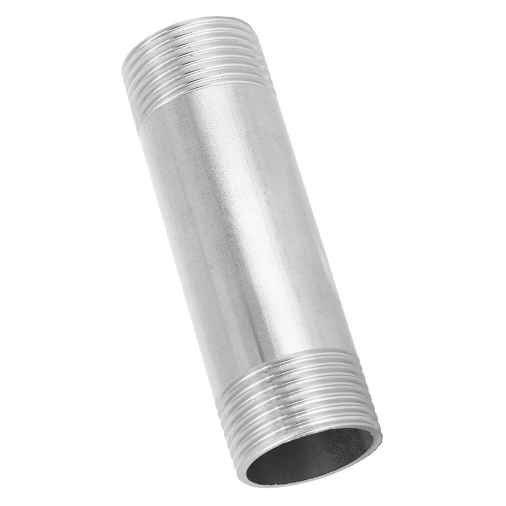 1In Npt Male Steel Nipple 304 Stainless Pipe Fitting Threaded Connector 4931379737029