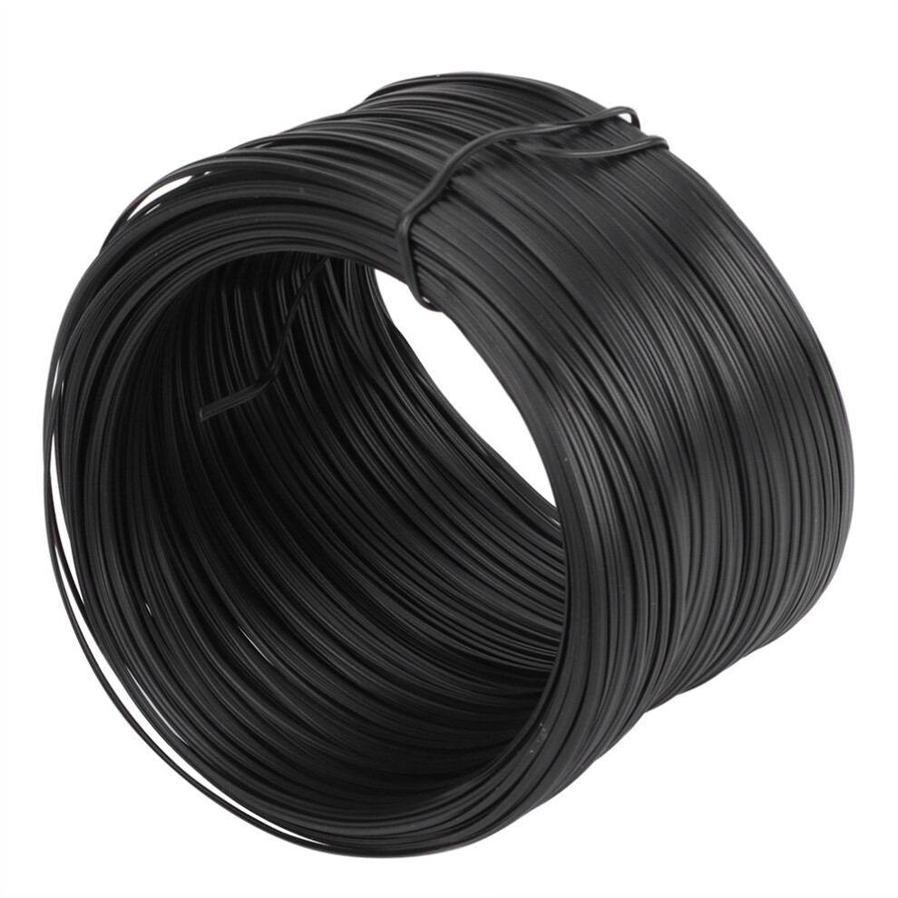 Galvanized Iron Wire Tie 0.55Mm Black Handmade Grape Branch Ties 100M Australia 4631379737554