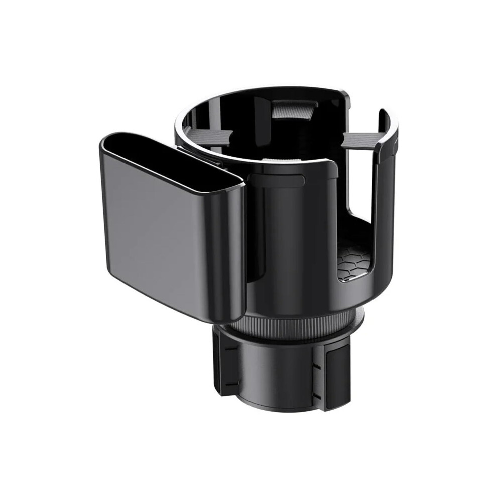 Car Cup Holder Expander With Phone Mount, Adjustable Vehicle Adapter For Large Bottles And Drinks 9199774756174