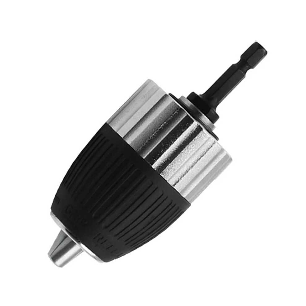 Keyless Drill Chuck Adapter 1.513Mm 3/824Unf Selflocking Impact Hex Shank With Secure Grip 9199774756297