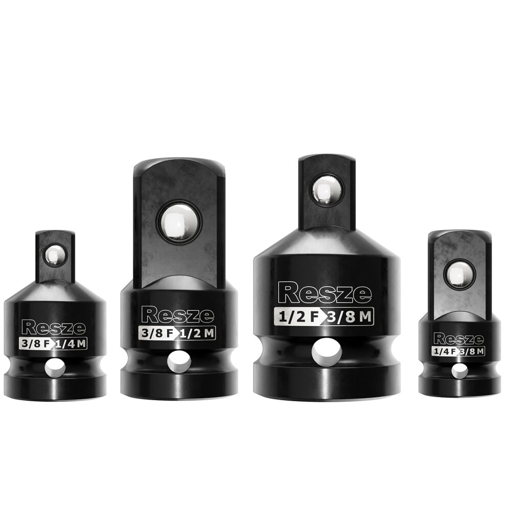 4Pcs Impact Socket Adapter Set Crmo Steel Heavy Duty Reducer Kit For Ratchets And Power Tools 9199774756471