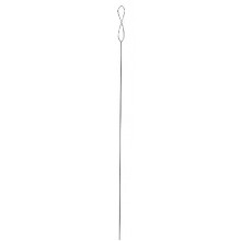 Agulhas de costura manual para artesanato com miçangas, agulhas com olho grande e fácil de visualizar, com recurso de enfiamento sem esforço,