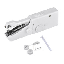 Machine à coudre portable pour usage domestique, conception compacte et portable avec kit d'accessoires, machine à coudre facile à utiliser pour