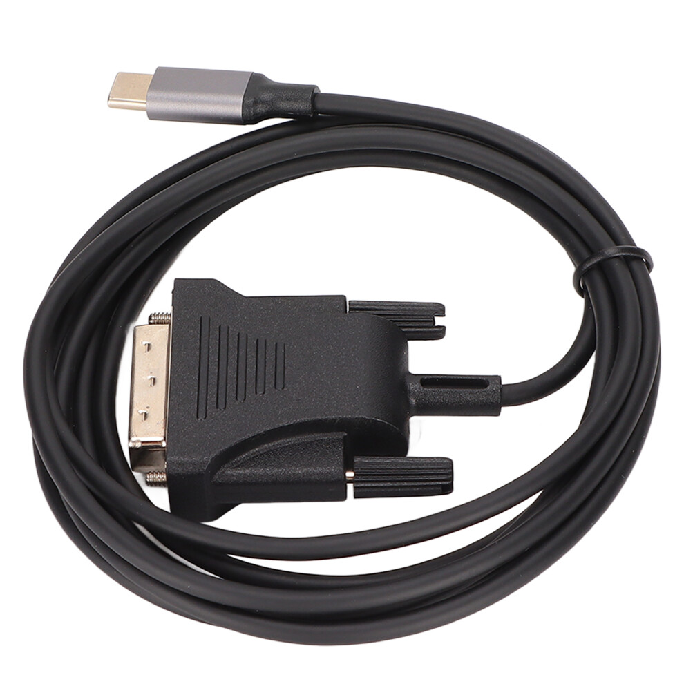 Thunderbolt 3 Type C To Vga Male Converter Adapter Cable Hdmi To Vga Cable Plug And Play Installation High Video Resolution Support Windows Mac Os 9176269356354