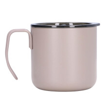 Tazza termica per uso quotidiano, tazza da caffè portatile con coperchio ermetico in silicone, tazza in acciaio inossidabile con isolamento
