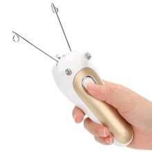 USB Rechargeable Gold Epilator: Gentle Hair Removal for Face and Body