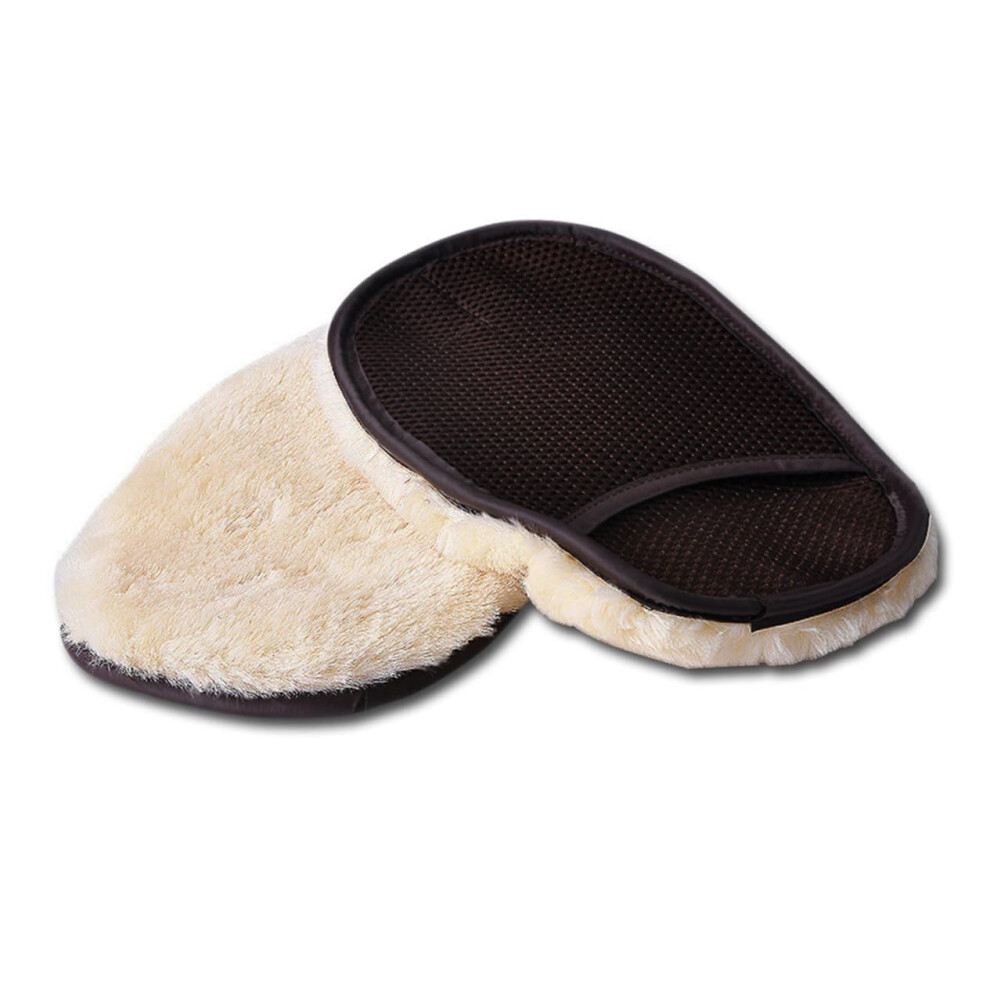 Car Wash Mitt Microfiber Glove For Scratch Cleaning With Strong Water Absorption And Dust Lock 9187378977842