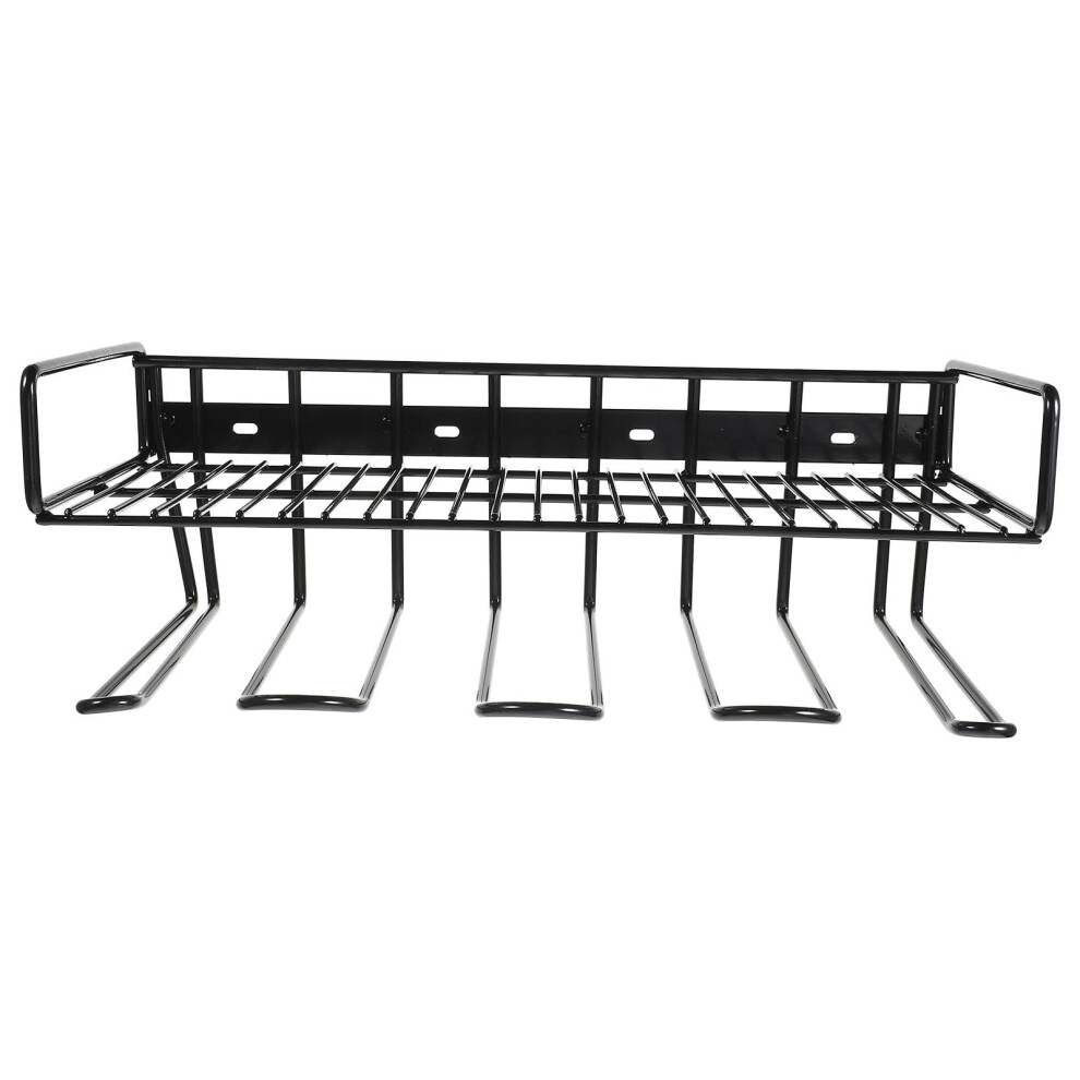Power Tool Organizer Heavy Duty Wall Mounted Rack For Garage Workshop With Floating Shelf For Drill 9094768990544