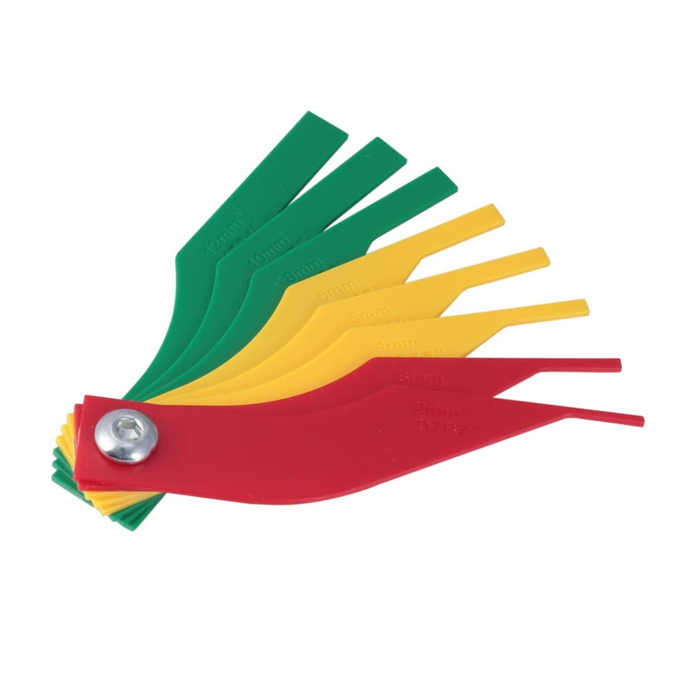 Brake Pad Thickness Gauge With Colorcoded Scale For Accurate Brake Wear Check And Auto Maintenance 9199774758338