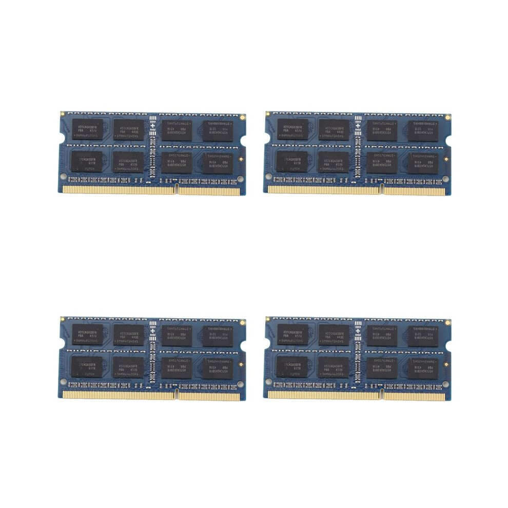 4X For Sk Hynix 8Gb Ddr3 Laptop Ram Memory 2Rx8 1333Mhz Pc3-10600 204 Pins 1.35V Sodimm For Laptop Memory Ram 6032033461460