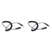 2X U174 Cable Extend for U94 PCI PTT Adapter TAC-SKY Headset Walkie Talkie 7.1mm Plug for U-174 NATO Conversion Extend