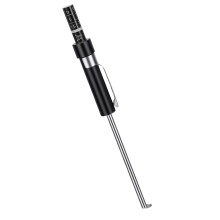 Brake Pad Measuring Tool with Scale, Accurate Thickness Gauge for Cars and Trucks, Durable Aluminum