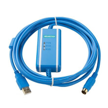 USB232P09F PLC Programming Cable For B1Z Series Data Connection Download Cable Optically Isolated