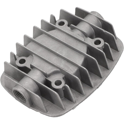 Cast Aluminum Air Compressor Cylinder Head Replacement,  Pressure, Grey, 13 Size Options 1