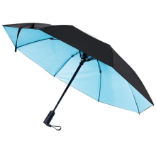 USB-oplaadbare parasolparaplu's met geïntegreerde-Blauw