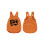 (1-3 Months, Orange) Tutine neonati e per Halloween. 2