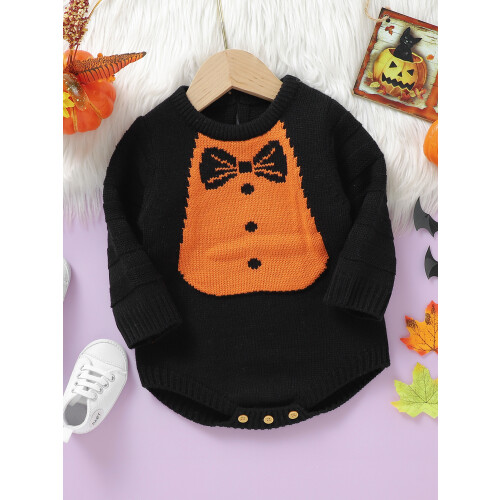 (9-12 Months, Black) Βρεφικό Φούτερ με Χειμερινό Σετ 2