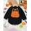 (3-6 Months, Black) Βρεφικό Φούτερ με Χειμερινό Σετ 4