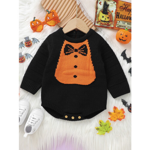 (1-3 Months, Black) Βρεφικό Φούτερ με Χειμερινό Σετ 1