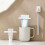 10 Pieces Plastic Toothpaste Tube Dispenser Cosmetics Cream 5