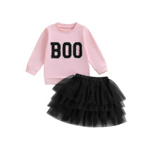 (5-6 Years, Pink) Στολή Χάλογουιν για 2 Τεμαχίων