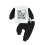 (18-24 Months, Black) Σετ παντελονιών για αντίθεση χρωμάτων 1