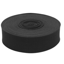 Sewing Elastic Band, Professional Finish Polyester Fibre Knitting Elastic Spool for Wide Usage