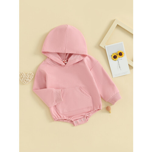 (6-12 Months, Pink) Βρεφικό φορμάκι με για νεογέννητα 2