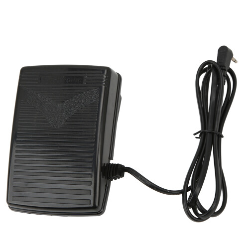 Foot Control Pedal For Smooth Operation, Plastic Material Foot Speed Controller With Standard Plug For Energy Efficient Sewing 1