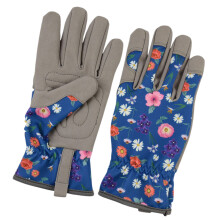 Comfortabele, ademende snoeihandschoenen Blauwe-S.