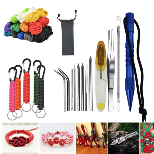 Δέτης από ανοξείδωτο ατσάλι για έργα Paracord, Marlinspike με ευέλικτη χρήση σε ύφανση 2