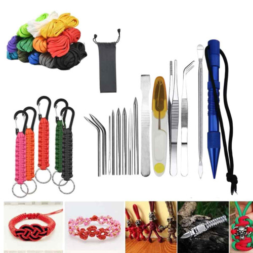 Δέτης από ανοξείδωτο ατσάλι για έργα Paracord, Marlinspike με ευέλικτη χρήση σε ύφανση 2