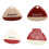 Rouleau à peluches créatif, outil efficace-Style Triangle Rouge 2