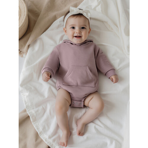 (12-18M, PURPLE) Βρεφικό φορμάκι με για νεογέννητα 2