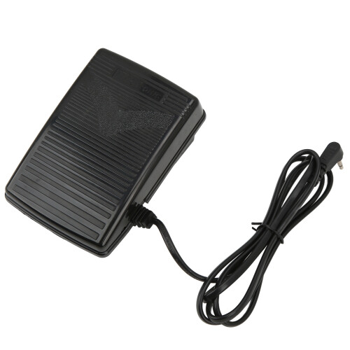 Foot Control Pedal For Smooth Operation, Plastic Material Foot Speed Controller With Standard Plug For Energy Efficient Sewing 2