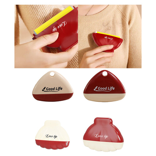 Rouleau à peluches créatif, outil efficace-Style Triangle Rouge 2