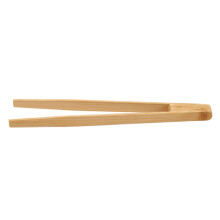 Toasttang, puur natuurlijke houten toasttang met stevige grip, geen chemische coating, multifunctionele houten tang voor in de keuken, handwasbaar.
