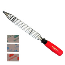 Hand Rasp Tool 200mm DualSurface for Wood and Metal with Ergonomic Long Handle and Sandpaper