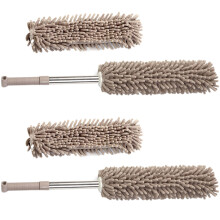 Extendable Dust Brush with Soft-Khaki Telescopic model plu