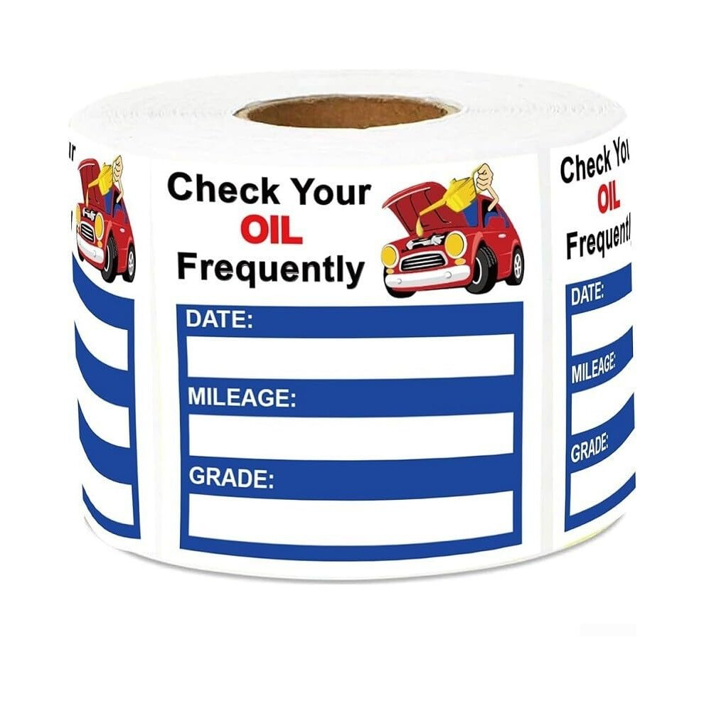 150Pcs Oil Change Reminder Stickers For Windshield With Visibility And Weatherresistant Design 9199774760065
